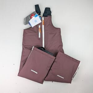 Northern Classics Youth 4t Bibbed Snowpants - Cranberry